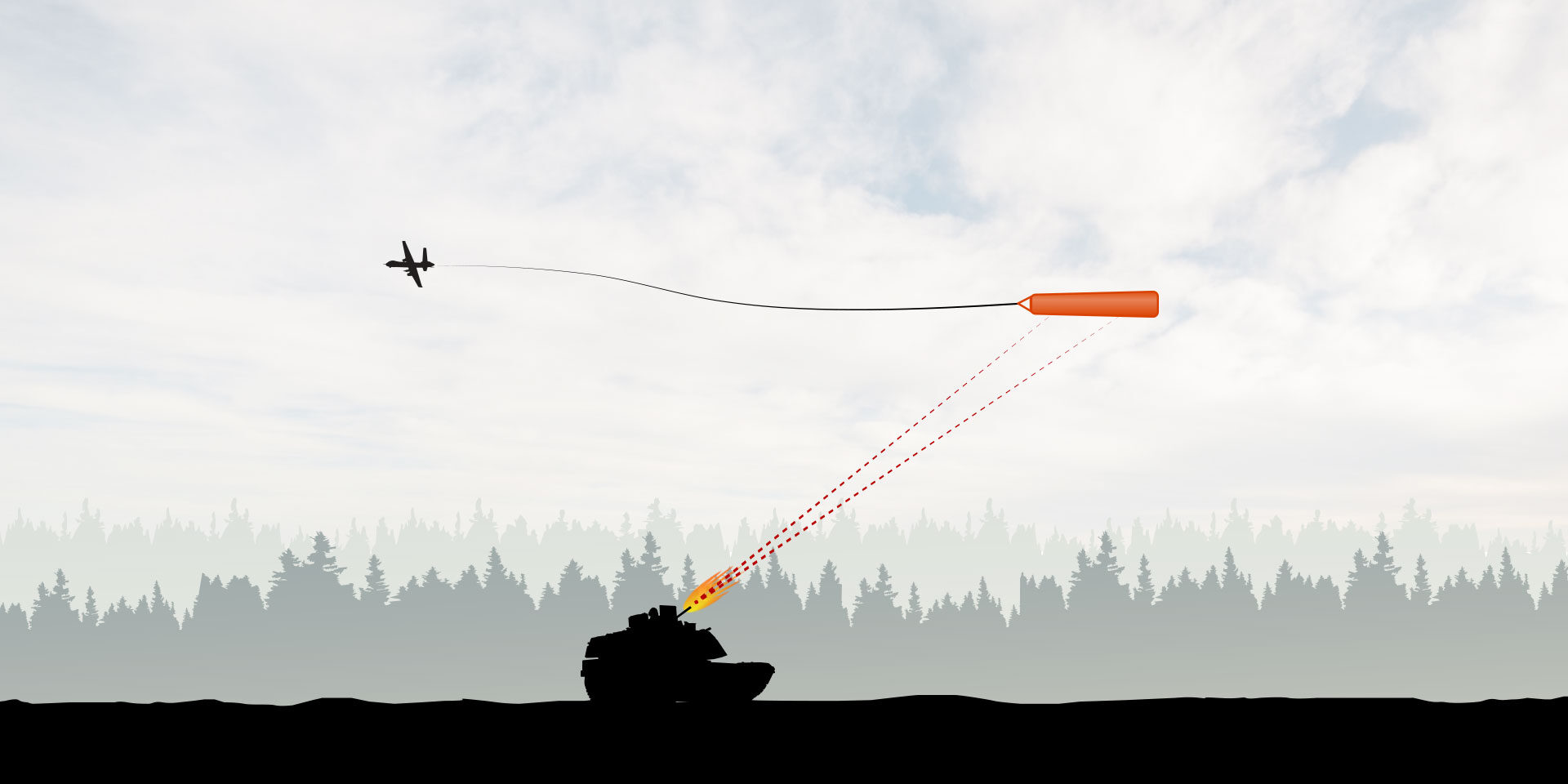 ground-to-air target training